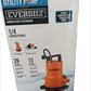 BOMBA SUMERGIBLE 2 EN 1 EVERBILT 1/4HP 26 GAL/MIN NUEVA